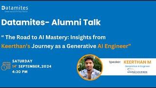 Insights from Keerthan’s Journey as a Generative AI Engineer