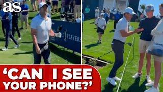 Rory McIlroy CONFRONTS FAN and SEIZES PHONE after Augusta 2011 comment at TPC Sawgrass