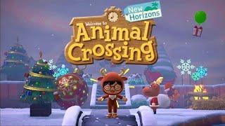 Animal Crossing Longplay: Making A Winter Wonderland From My Halloween Island | No Commentary