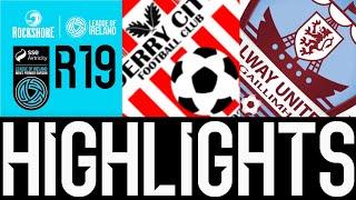 SSE Airtricity Men's Premier Division | Round 19 | Derry City 1-1 Galway United | Highlights