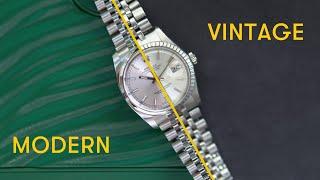 Rolex Datejust Modern vs. Vintage: I Only Keep One!