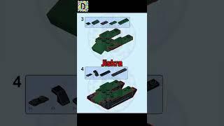 Инструкция на мини Jiskra из Лего / Instructions for the mini Jiskra made Lego #shorts #танки #ww2
