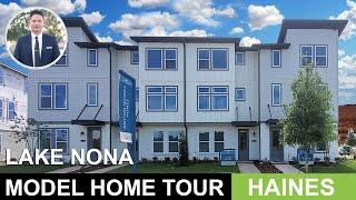 Lake Nona Model Tour | Haines Townhome Model | Orlando Home Finders