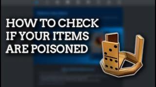 (ROBLOX) How to check if a limited is poisoned/stolen using Rolimons