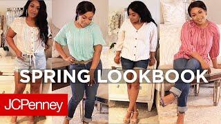 Spring Outfits - Try On Haul with Nitraa B | JCPenney