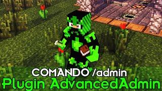 Minecraft Plugin Tutorial AdvancedAdmin - COMANDO /admin