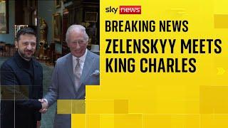 President Volodymyr Zelenskyy meets King Charles for second time this year