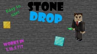 Stone Drop plugin showcase !?! Works in 1.16.5 !!?