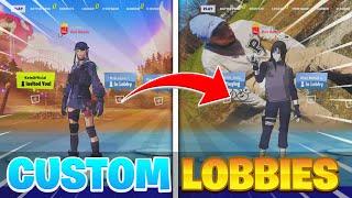 How to get a CUSTOM LOBBY BACKGROUND in Fortnite Chapter 4 Season 4... (ANY IMAGE)