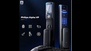 Электронный замок Philips Alpha VP с видеоглазком