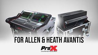 ProX Flip-Ready™ Hydraulic Lift Case for Allen & Heath AVANTIS