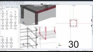 Reinforcement Allplan - Columns Slabs Beams Reinforcement - Lumion Render