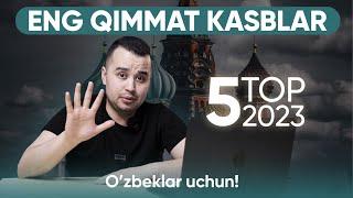 Rossiyada Top 5 Kasblar | O'zbeklar ishlasa bo'ladimi? | UP Center