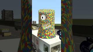 Guess the LEGO Mr TREE PHASES SPRUNKI part 2 in CARS HIGHWAY  #sprunki #shorts