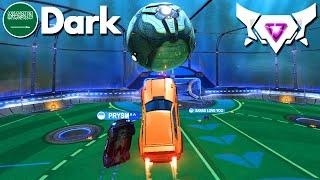 DARK has UNFAIR Mechanics in Rocket League... (SSL 2v2)