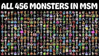 ALL 456 MONSTERS in My Singing Monsters (All Commons, Rares & Epics) | All Sounds & Animations