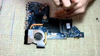 Как разобрать ноутбук HP Pavilion dv6 6029er (disassemble HP Pavilion dv6 6029er)