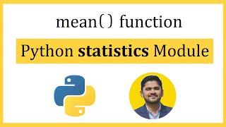 Python mean() function | statistics module | Amit Thinks