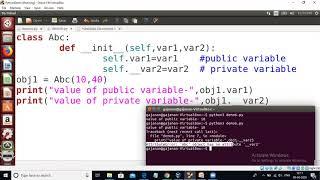 Unit V Part XI Public and Private variables