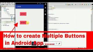 Creating Multiple Button in Android Studio