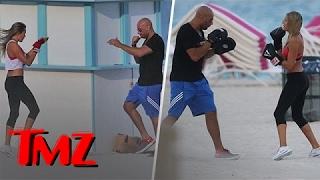 Ukrainian Model Tetyana Veryovkina Is A Bad Boxer, But Looks Good Doing It! | TMZ