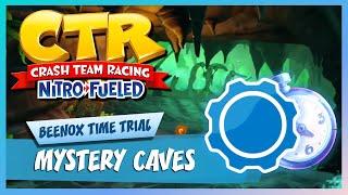 Mystery Caves - Developer Time Trial (1:58:58 vs 2:00:62) | Crash Team Racing Nitro-Fueled