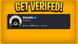 How To Get VERIFIED on ROBLOX in Less Then 5 Minutes