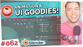 Animation Tools & UI updates! - Blender Today Live #62