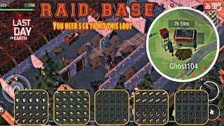 Ldoe raid base Ghost104 |You need 5 c4 to hit this loot #LDOE #Last_Day_on_Earth_Survival  #Ghost104