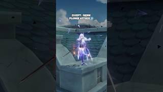 Other Sword Characters plunge attack normal #genshinimpact #genshin #shorts