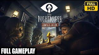 Little Nightmares Gameplay [FULL HD]  - 100% Collectibles - Walkthrough FULL GAME [No Commentary]