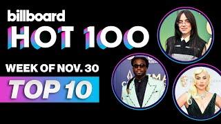 Billboard Hot 100 Top 10 Countdown For November 30, 2024 | Billboard News