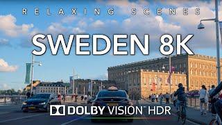 Driving Stockholm Sweden 8K Dolby Vision HDR