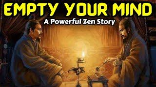 Empty Your Mind - A Powerful Zen Story About Life | Empty Your Cup Zen Story | Buddhist Story | Zen