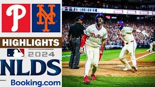 New York Mets vs Philadelphia Phillies Game 2 Full Highlights | NLDS | (10/6/2024)