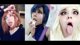 Hot Girls and Ahegao COSPLAY Tik Tok 2020