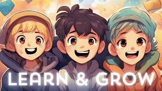 Learn & Grow: Educational Cartoons in English and Uzbek