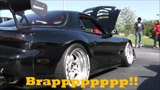 4 Rotor Turbo Rx7 huge revvvvvv!