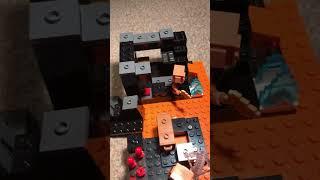 Lego Minecraft nether bastion #shorts #cool #lego #minecraft #VH #legominecraft #nether #bastion