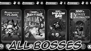 Bendy in Nightmare Run - All Bosses