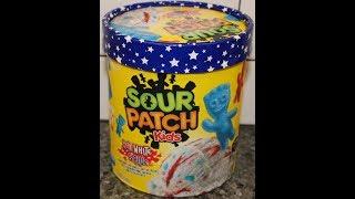 Sour Patch Kids Red, White & Blue Light Ice Cream Review