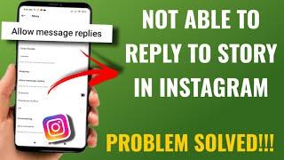 How To Turn On Reply In Instagram Story | English