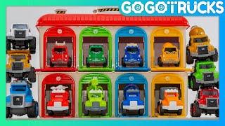 Finger Song - Baby songs - truck garage play GoGo Trucks friends - Nursery Rhymes & Kids Songs