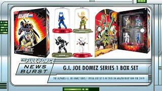 NEWS BURST!! JAZWARES G.I. JOE DOMEZ SERIES 1 BOX SET REVEALED!!