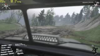 SpinTires вид из кабины