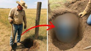 [Full Story] Rancher Struck Metal While Setting Up Fence, Gut Told Him to Keep Digging…