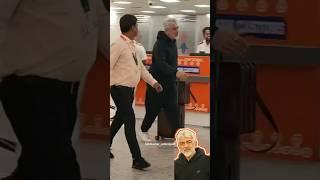 EXCLUSIVE VIDEO AjithKumar Sir at Chennai Airport Latest Video️#Ajith #AjithKumar #vidaaMuyarchi