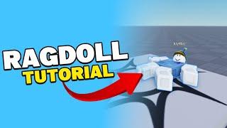 How To Make A Ragdoll Character Script On ROBLOX Studio