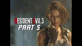RESIDENT EVIL 3 REMAKE Walkthrough Part 5 - Underground (RE3 PC Gameplay)