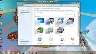 Windows 7 Personalization